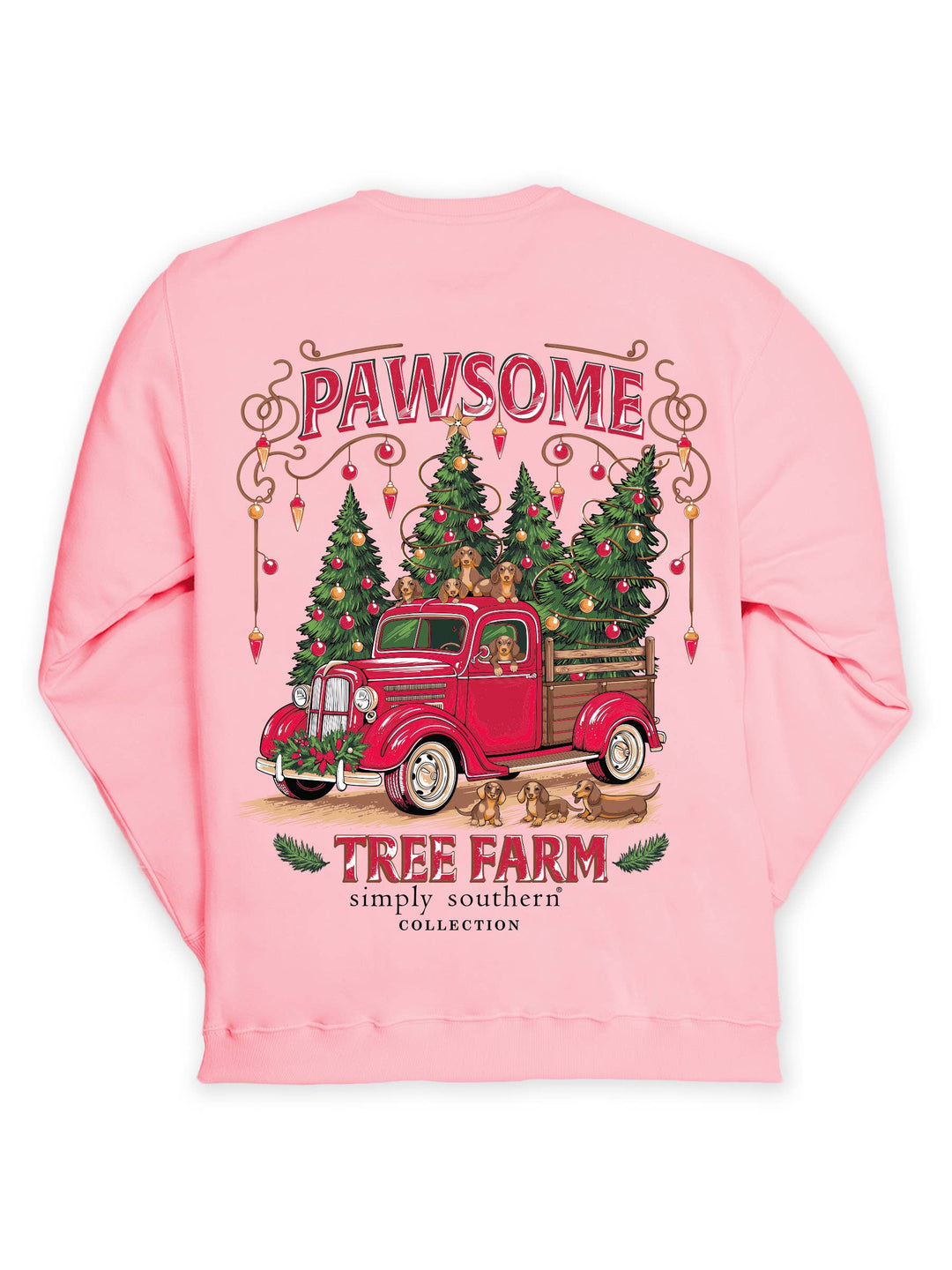 Simply Southern Christmas TREE FARM-PNK