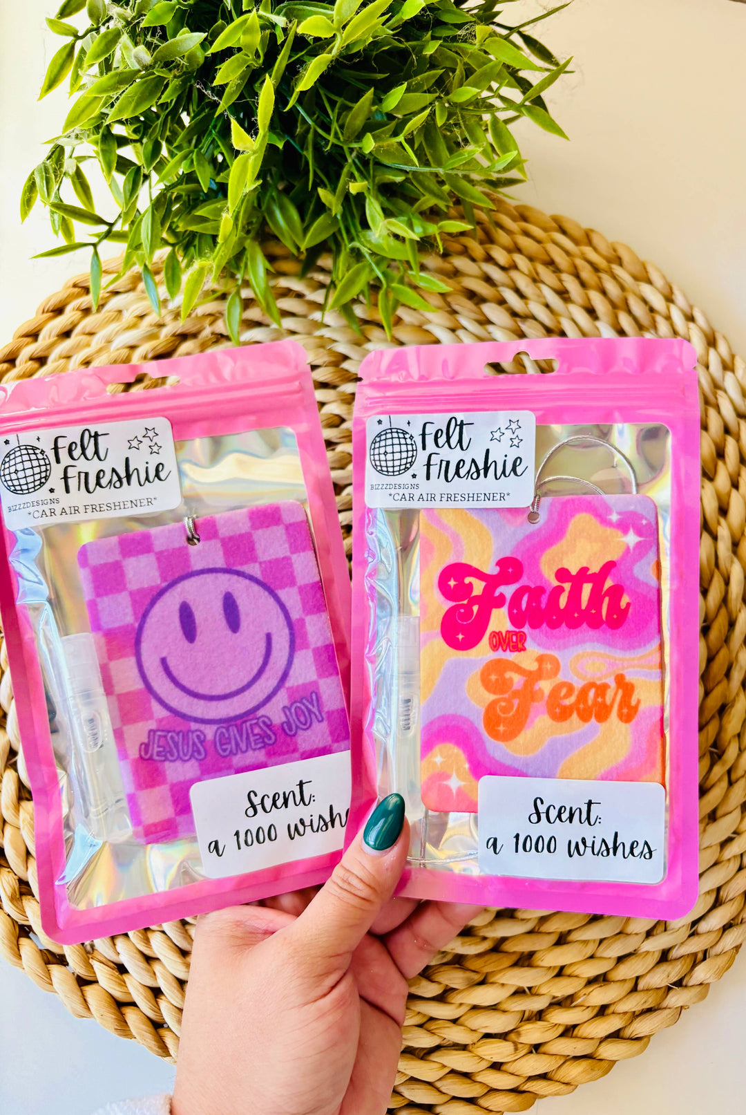 Christian Girl Felt Freshies Freshie Air Freshener