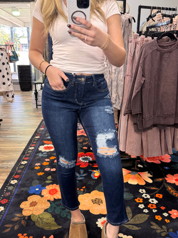 Royalty For Me Distressed Petite