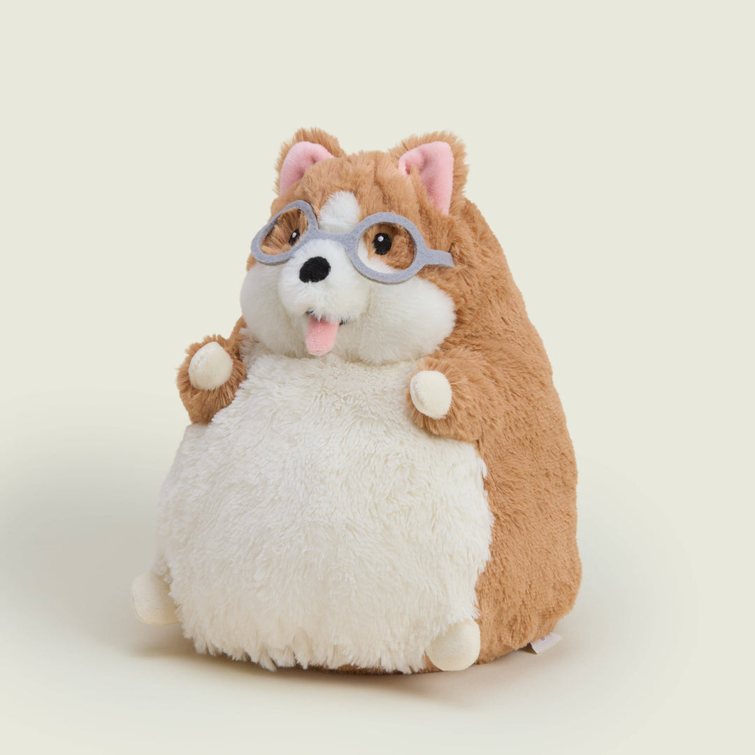 Dorky Corgi Warmies Plush with a Personality Collectable Edition Top Seller!