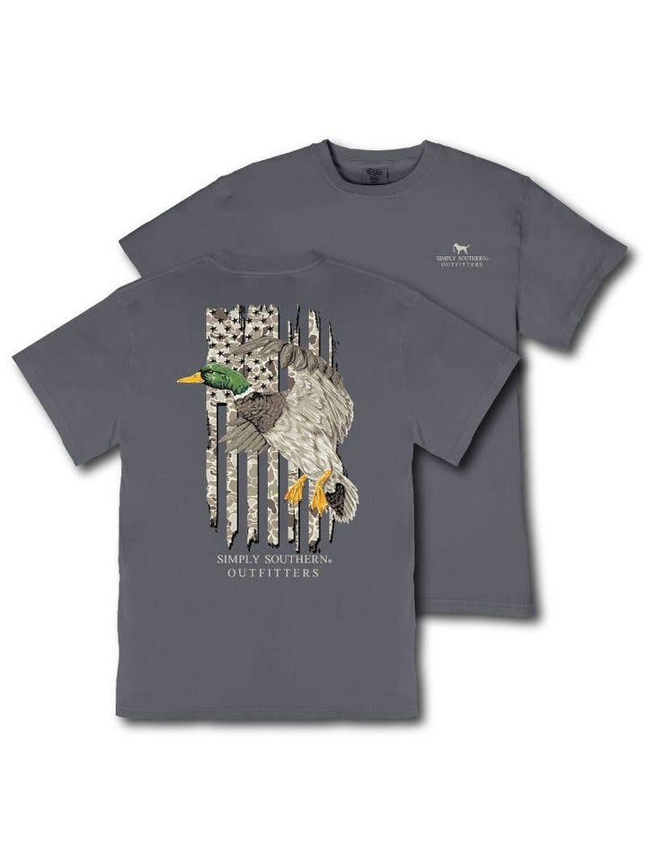 Simply Southern Gray Duck T-Shirt