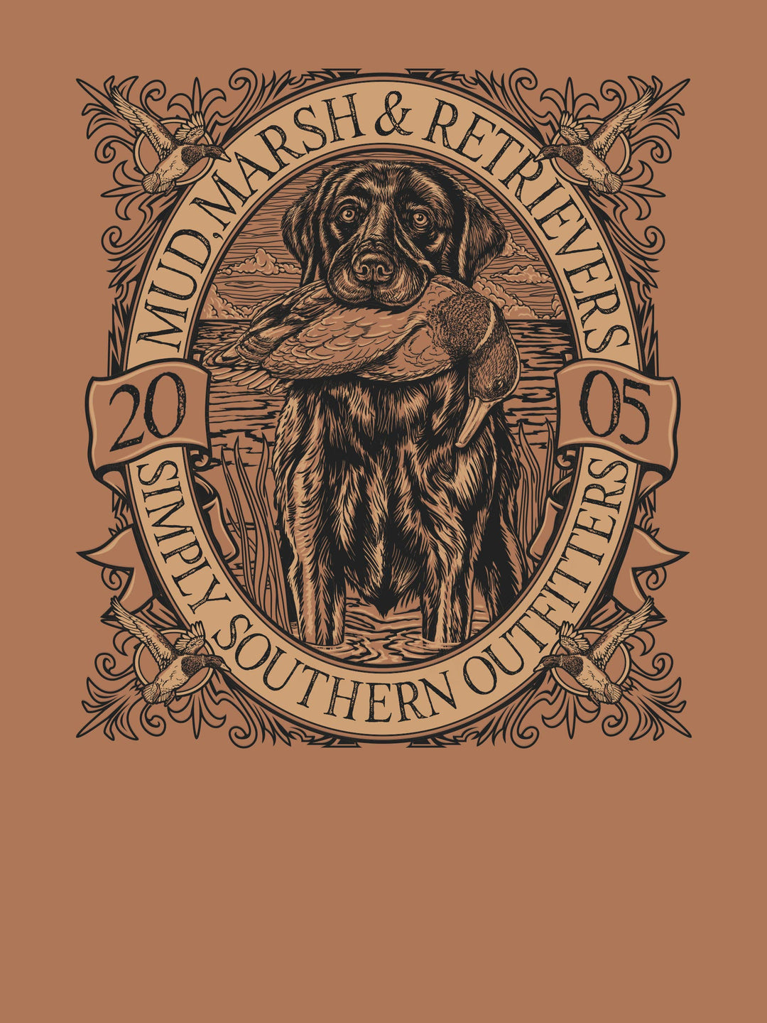 Simply Southern Brown Lab T-Shirt
