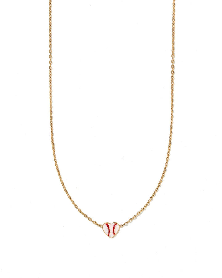 Necklace - Baseball Gold