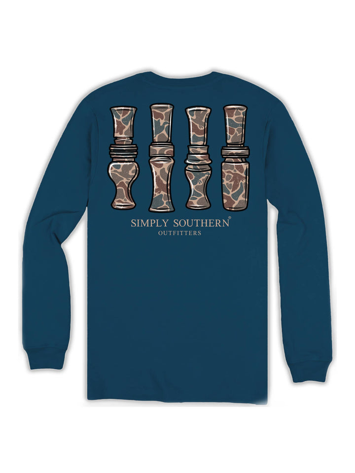 Simply Southern Blue Duck Call Long Sleeve