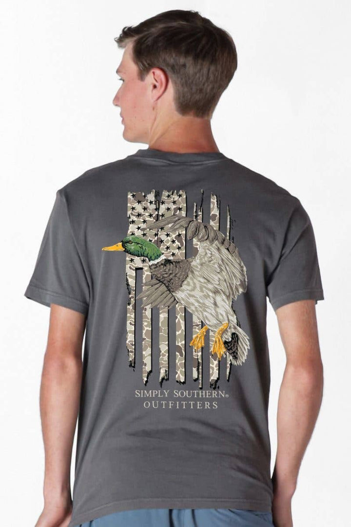 Simply Southern Gray Duck T-Shirt