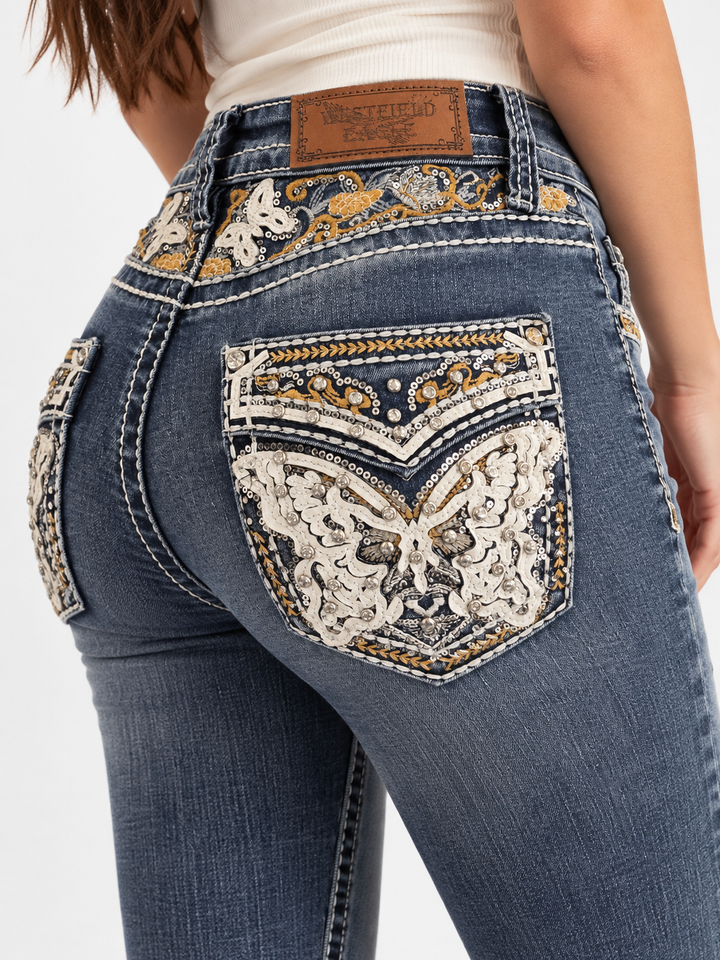 Westfield Eagle Butterfly Bling Jeans