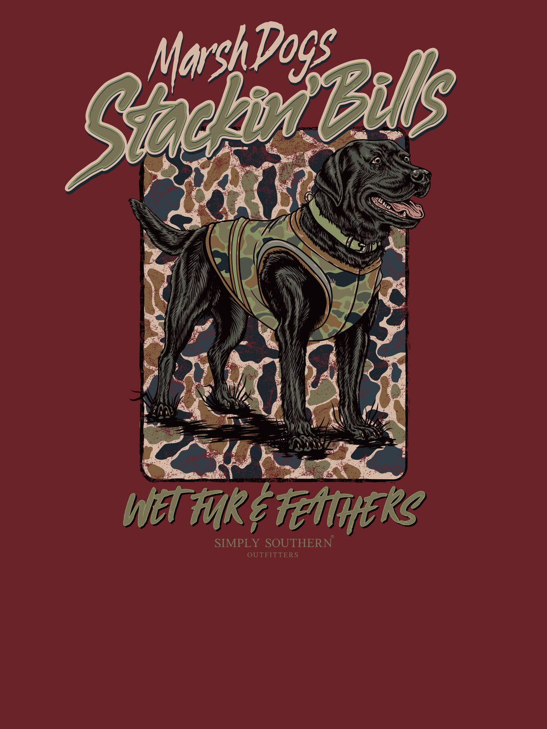 Simply Southern Red Lab Long Sleeve
