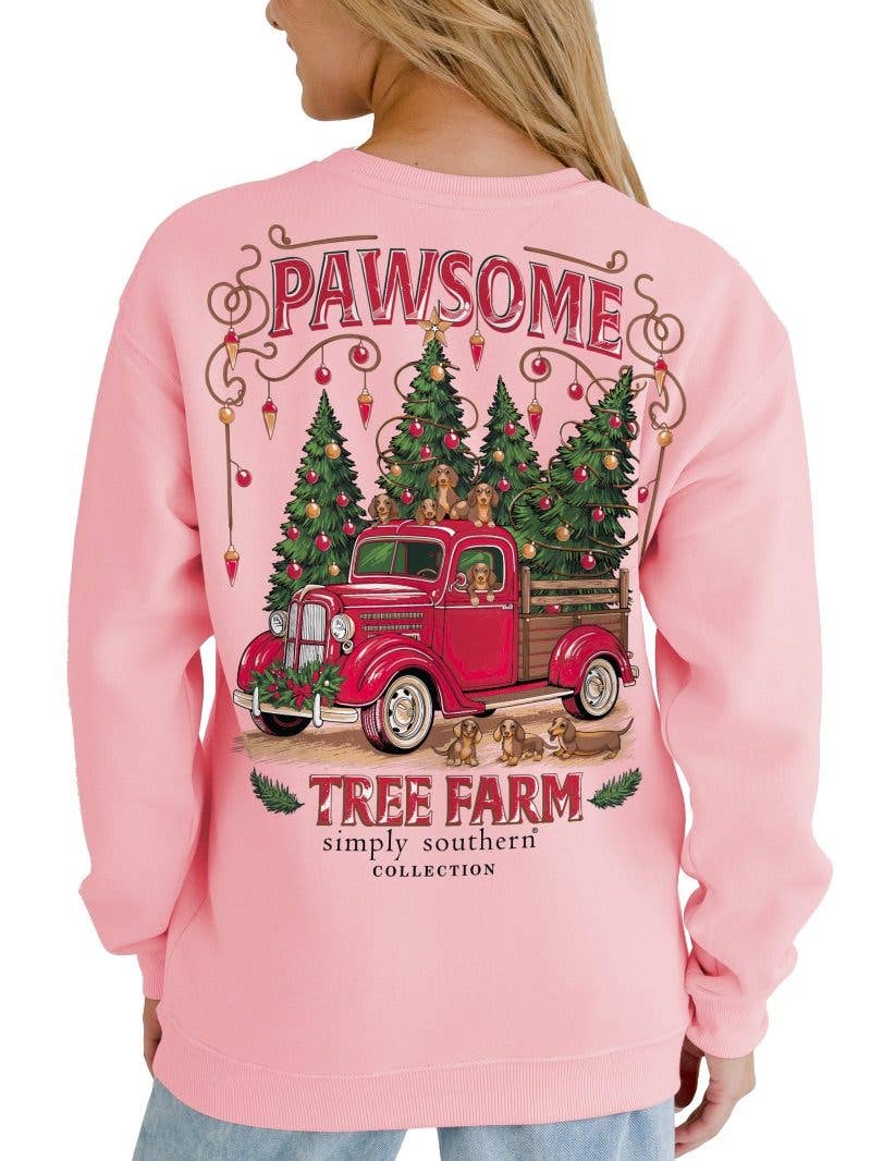 Simply Southern Christmas TREE FARM-PNK