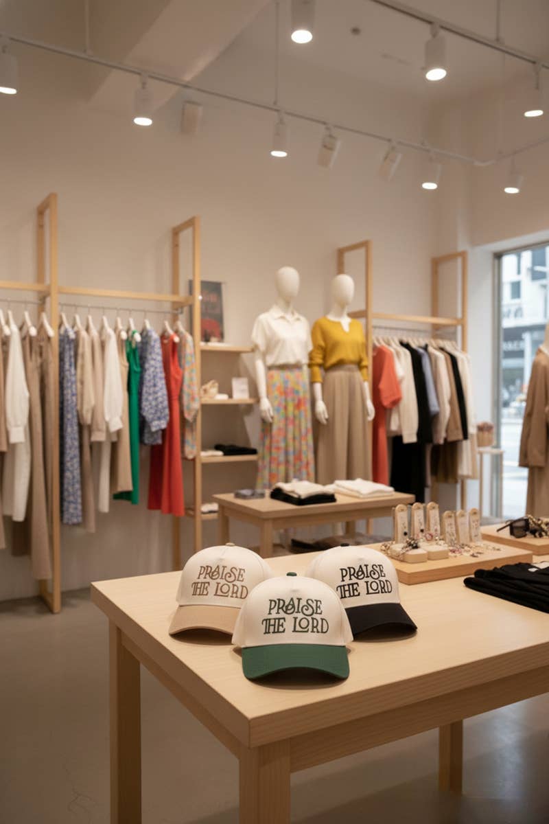 `Praise The Lord Two Tone Cotton Hat Zenana Consgt.