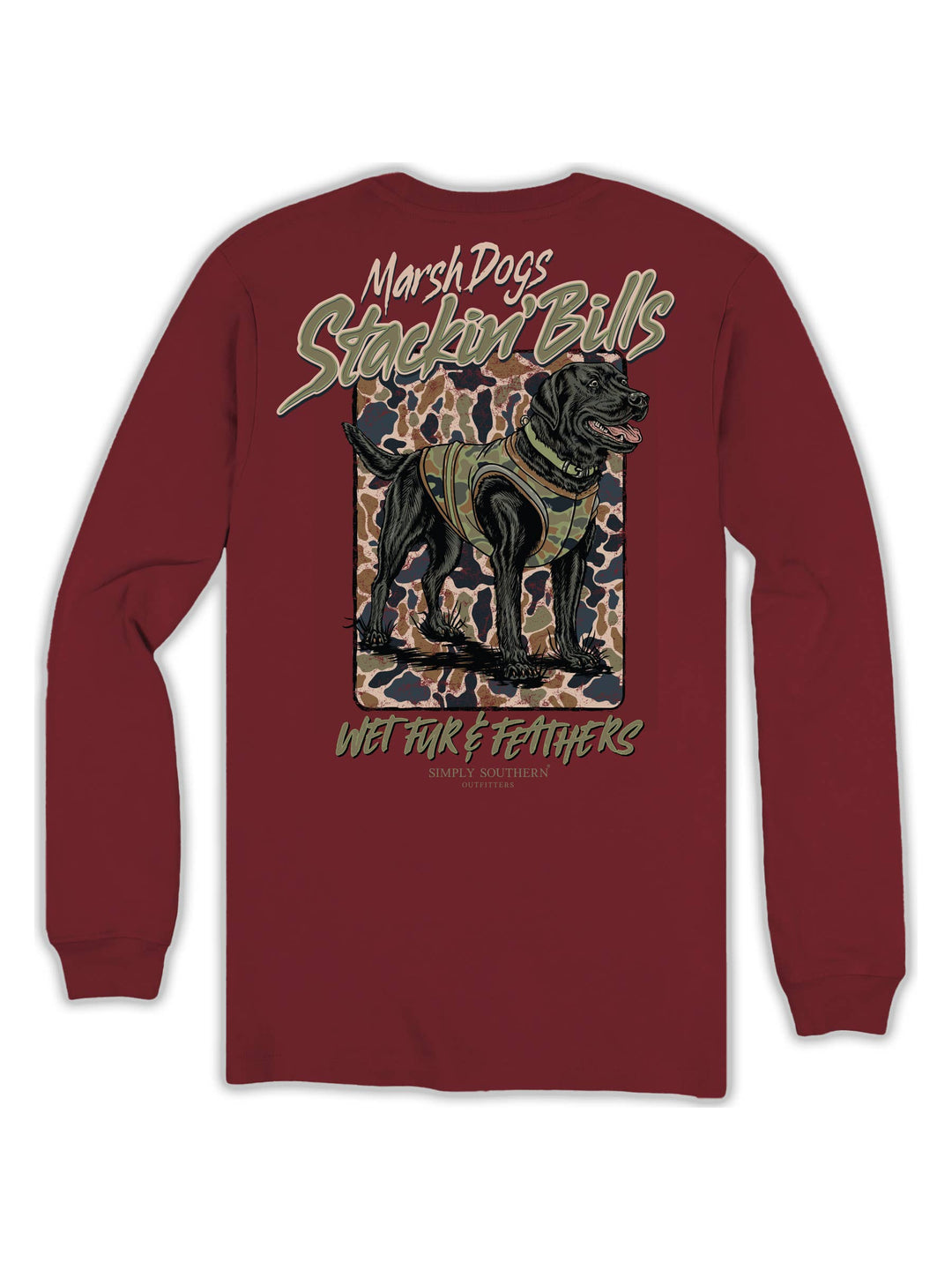 Simply Southern Red Lab Long Sleeve