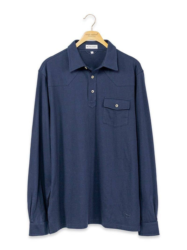 Simply Southern Navy Polo