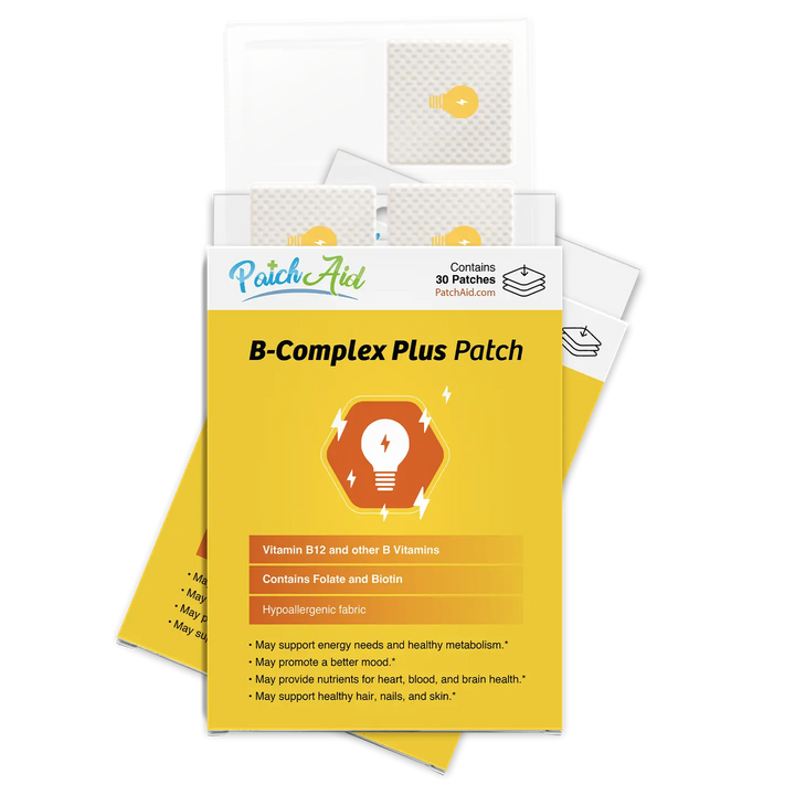 B12 Energy Plus Vitamin Patch - Energy &amp; Mood Support