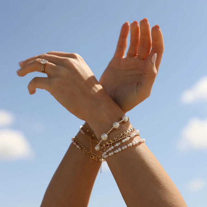 True By Kristy Peal Beaded Bracelet-