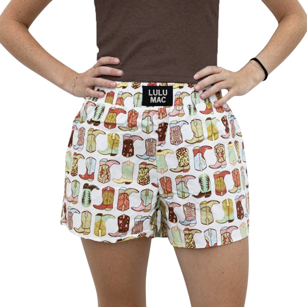 Lulu Mac: Cowboy Boots Shorts