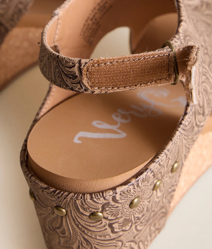Very G - Isabella Chocolate Tooled