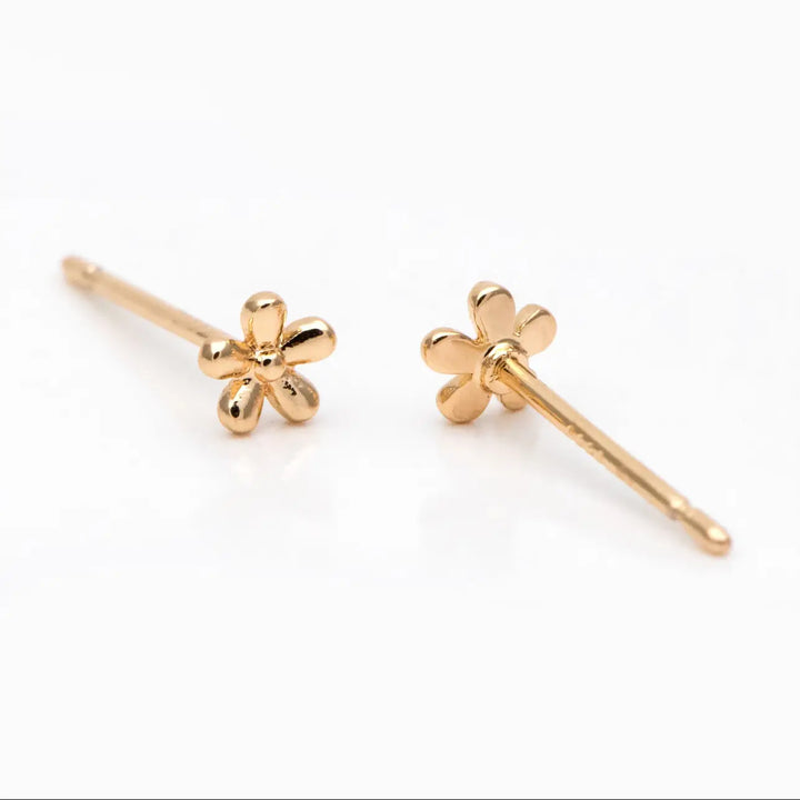 By Bella Rey- Dainty Flower Stud Earrings