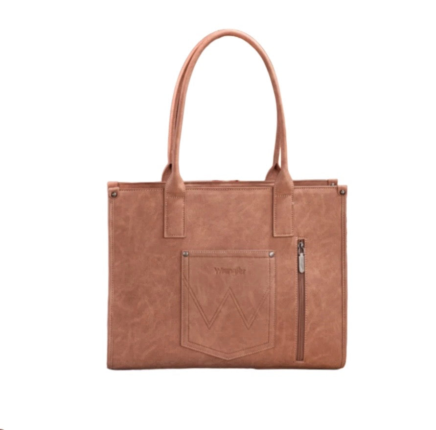 Wrangler Pink Aztec Large Tote Bag
