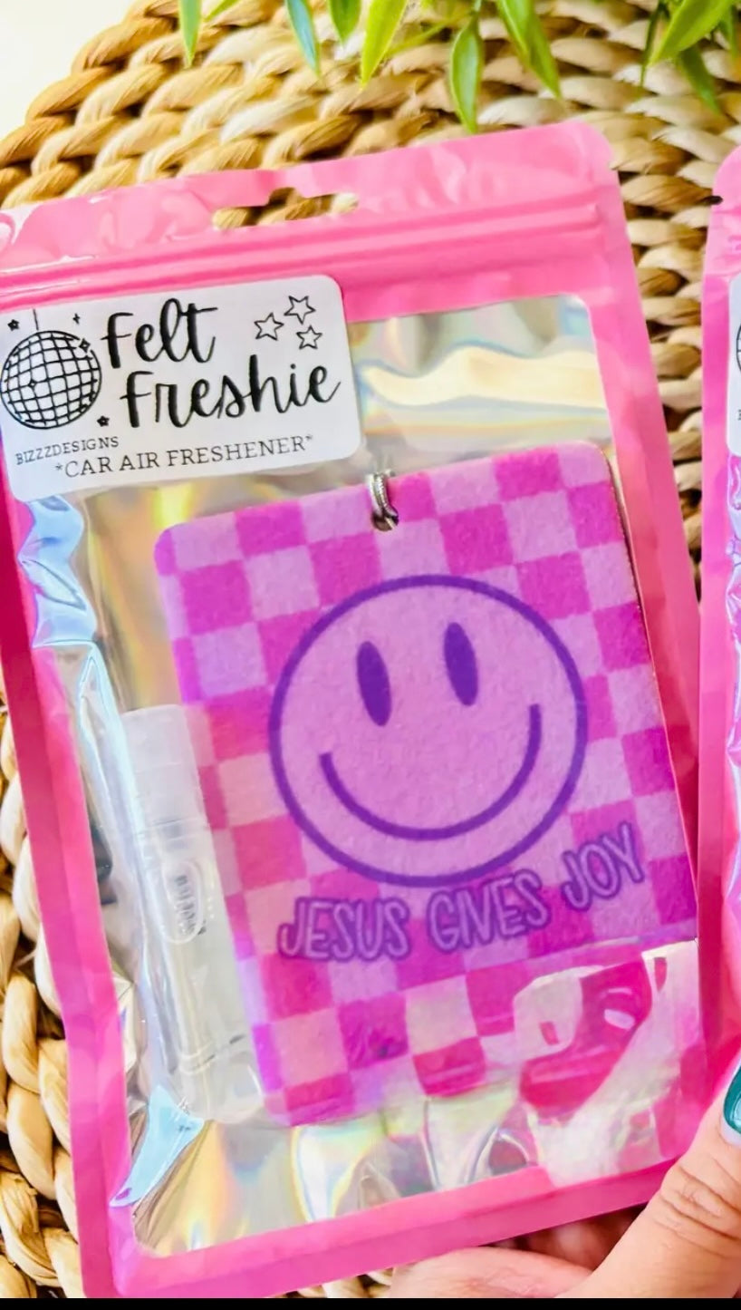 Christian Girl Felt Freshies Freshie Air Freshener