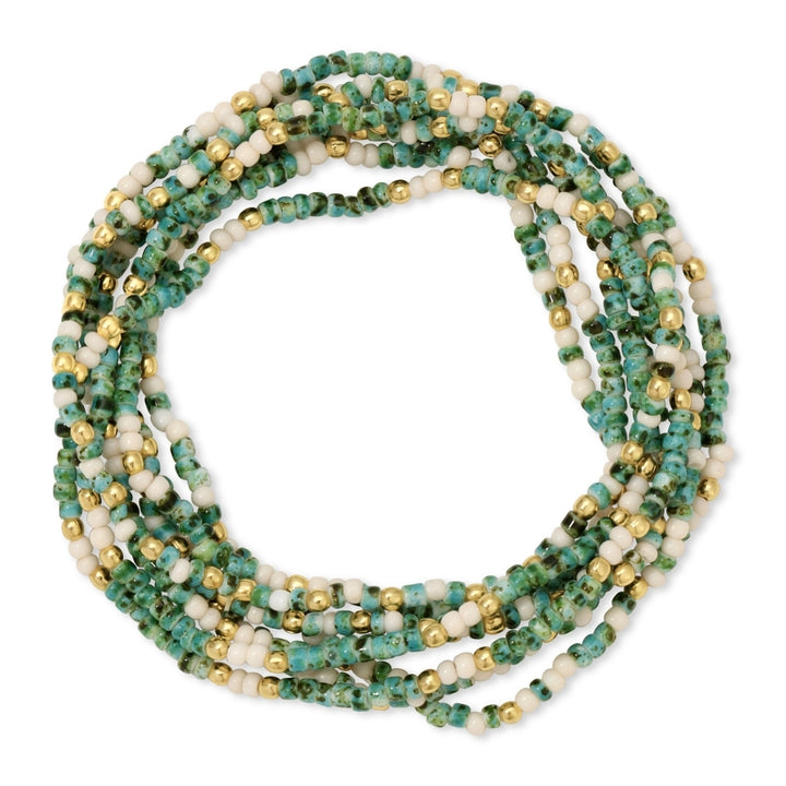 Faux Stone Assorted 2mm Stretch Seed Bead Bracelets