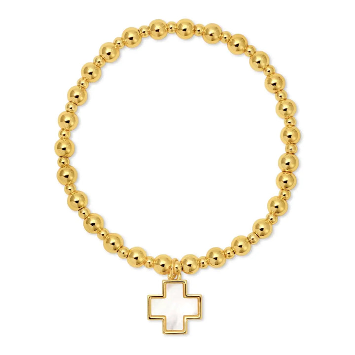 Splendid Iris - Cross Bracelet