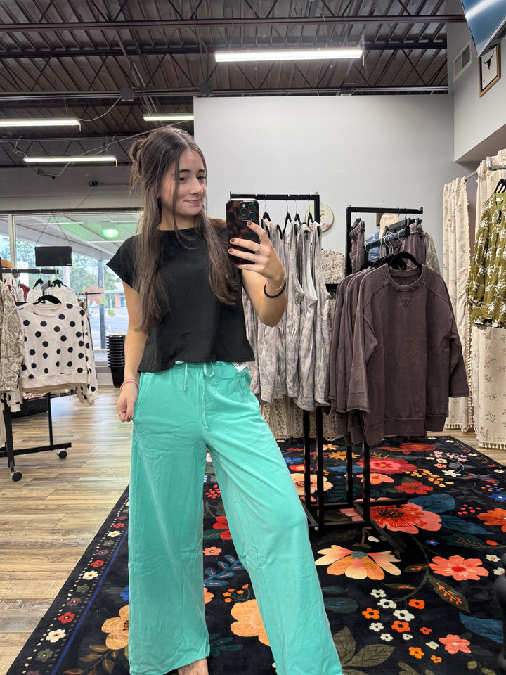 Sea Green Pants