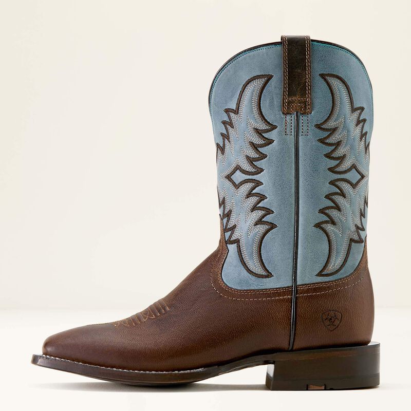 Ariat- MNS CATTLE CREEK WTHRD BRN/BLTC BLU