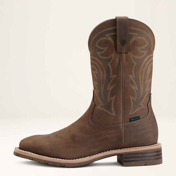 Ariat- MNS HYBRID RANCHER H2O OILY DIST BROWN