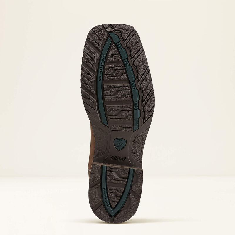 Ariat- MNS HYBRID RANCHER H2O OILY DIST BROWN