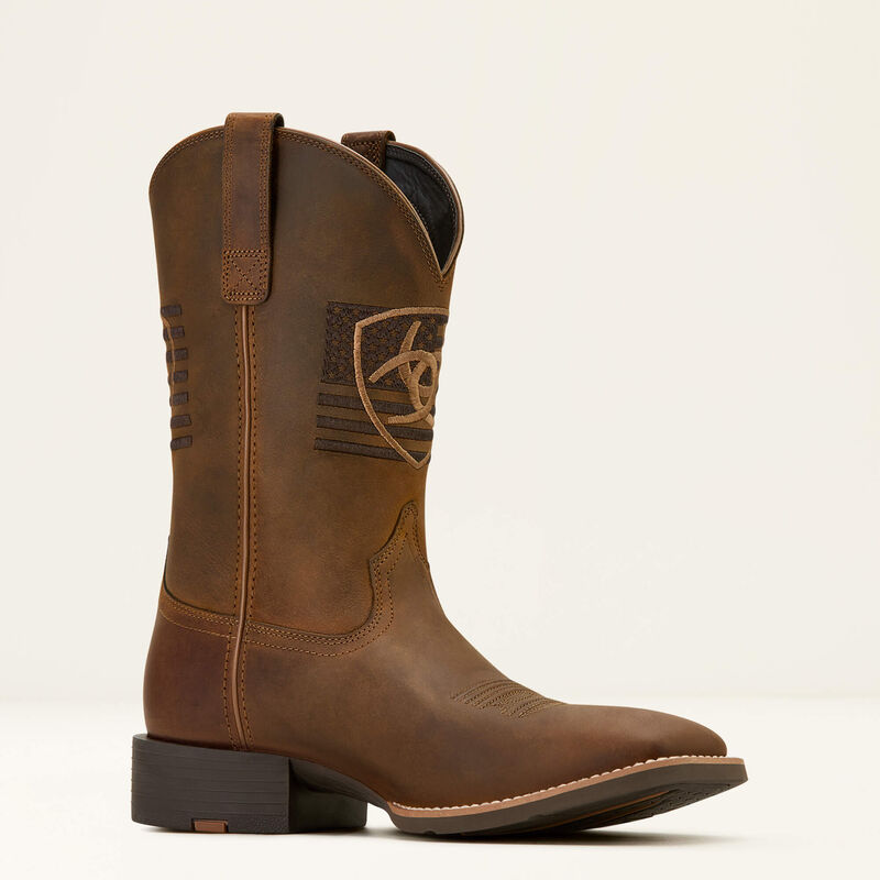 Ariat- Sport Freedom Wide Square Toe Cowboy Boot