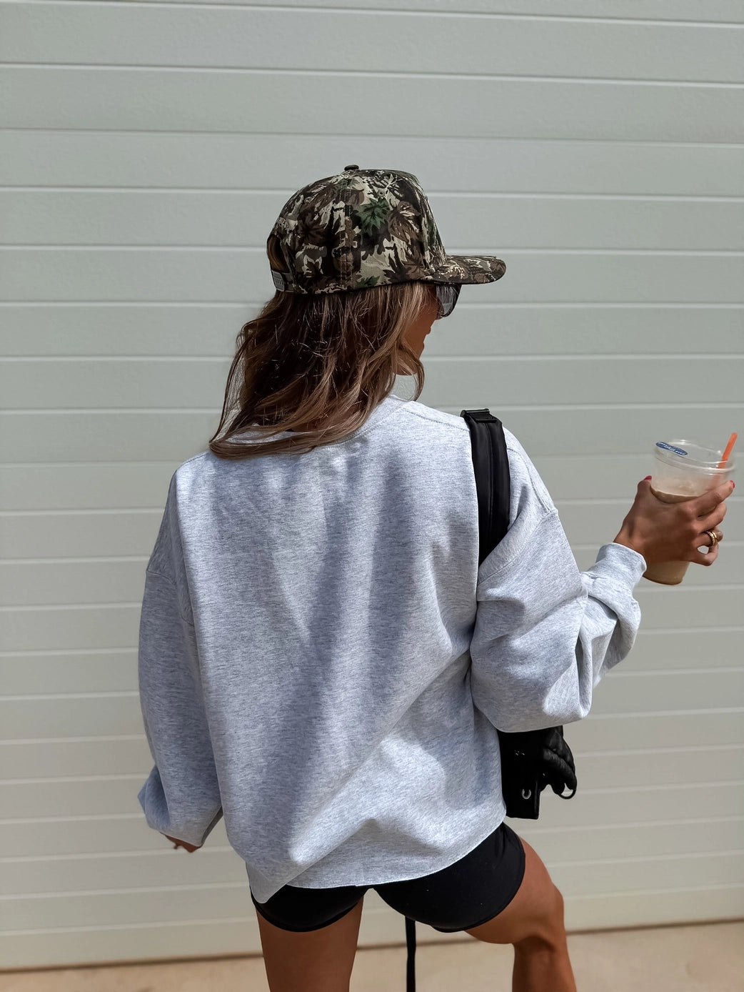 Probably Late Cropped Crewneck