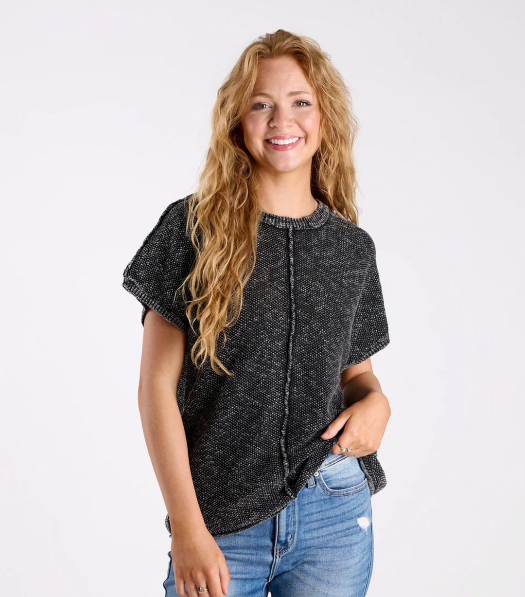 New In - Black Sweater Shirt