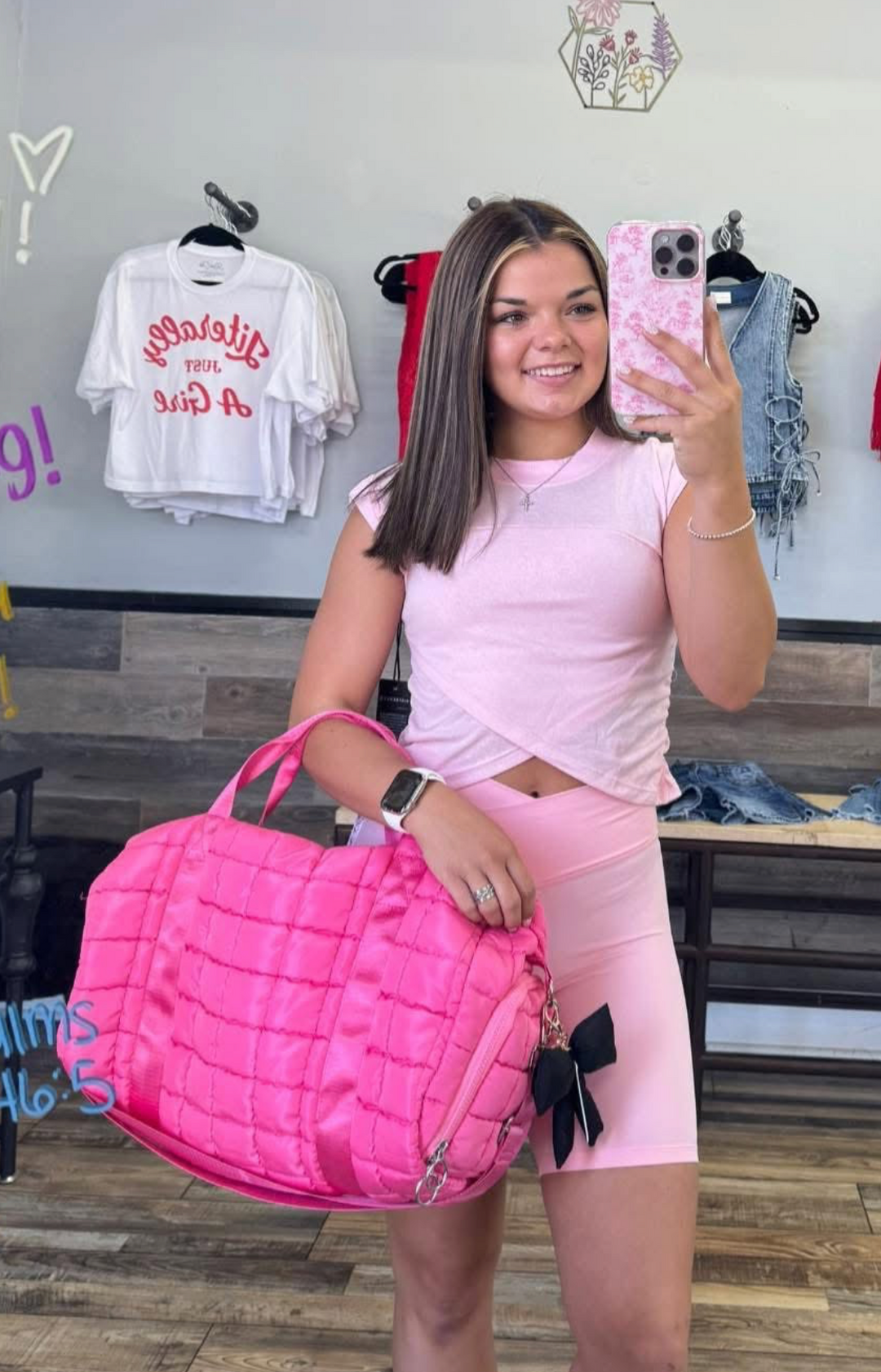 Puffer Gym Bag