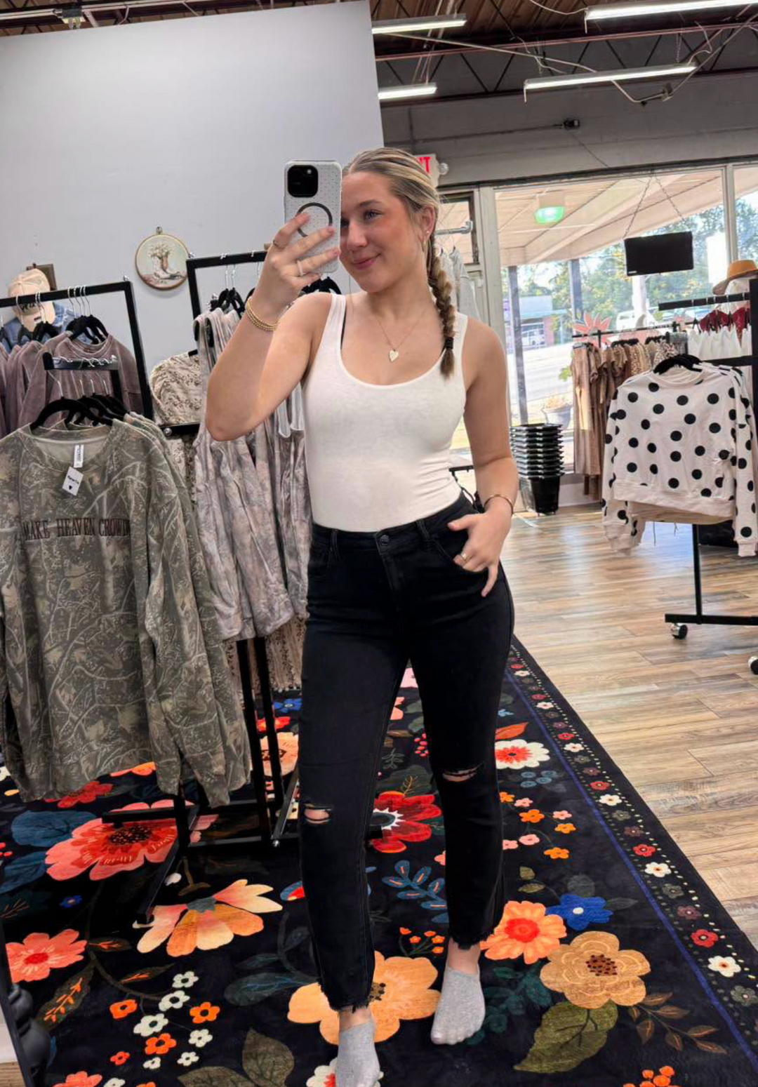 Risen Jeans: Black