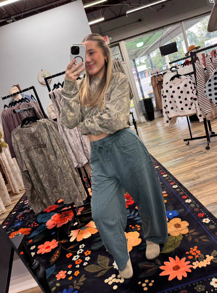 Double Zero - Dark Green Sweatpants