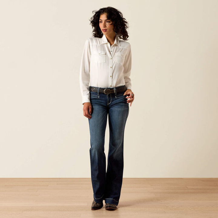 Ariat-WMS TRSR MR STRCH WDE BT ENTWIND JN MRNE