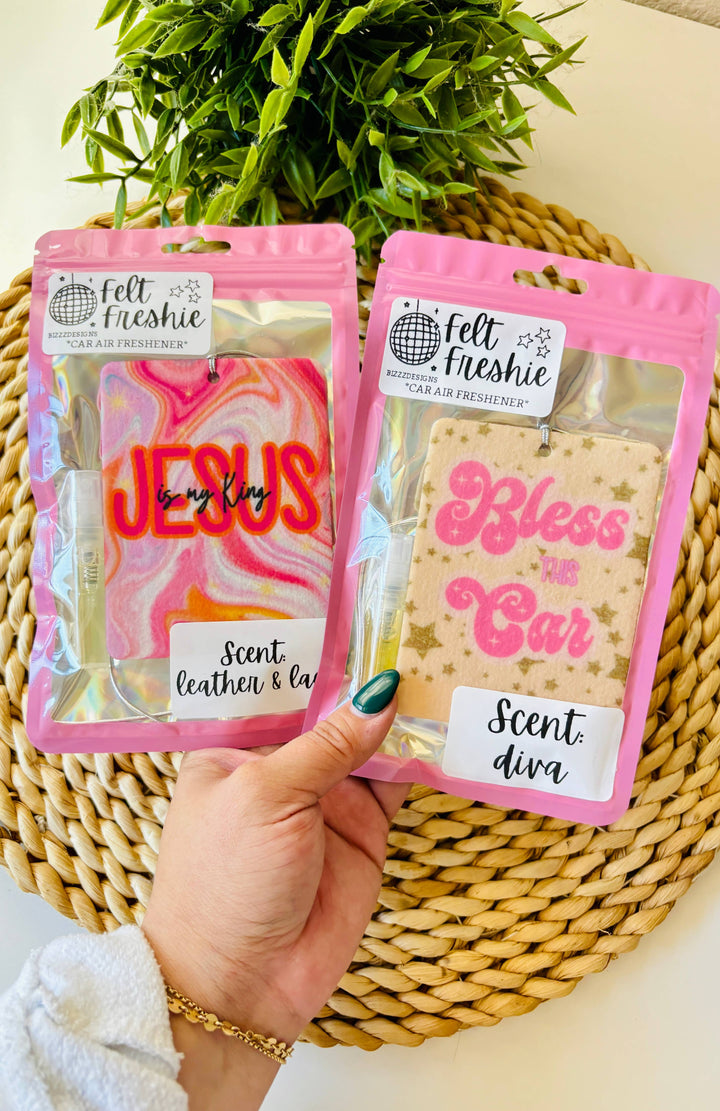 Christian Girl Felt Freshies Freshie Air Freshener