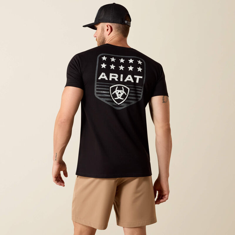Ariat Strip Patriotic Badge Shirt
