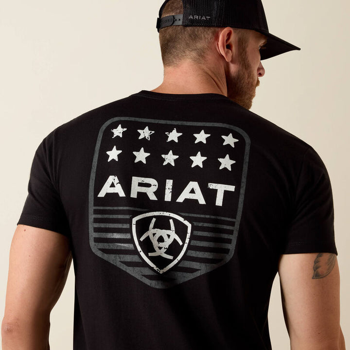 Ariat Strip Patriotic Badge Shirt