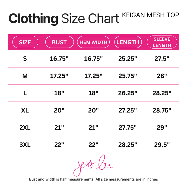 Keigan Mesh Top- Ghost