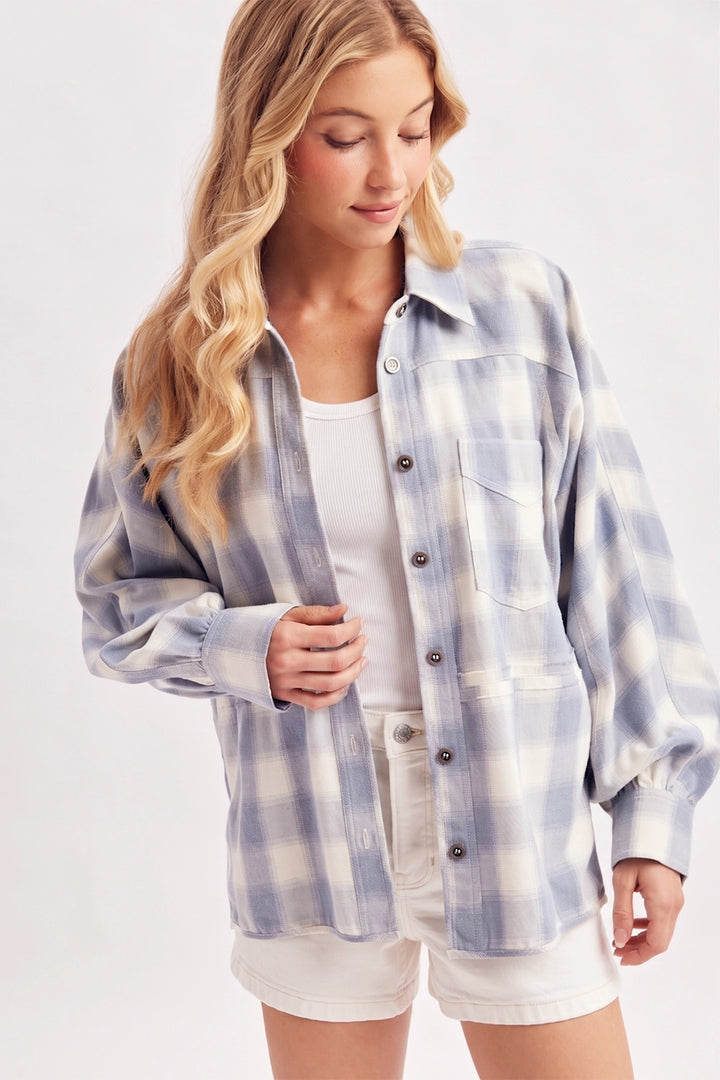 Bluivy Blue Flannel