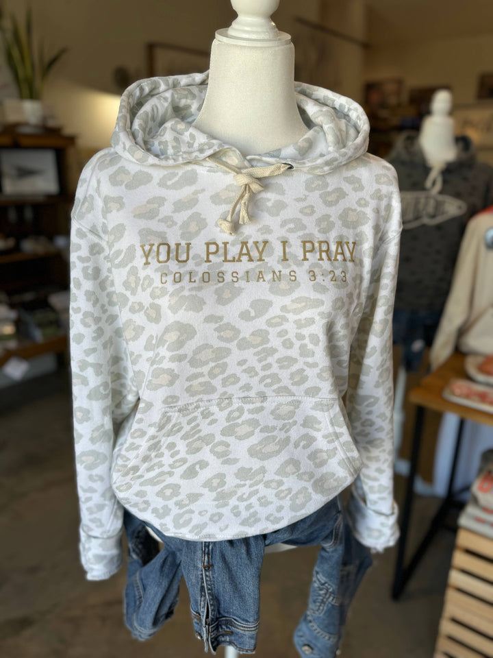 Leopard Sports Mom Hoodie | Gameday