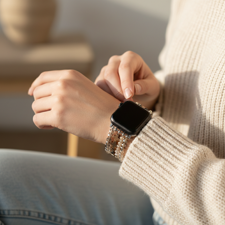 Celestial Cross Energy Stretch Apple Watch Strap