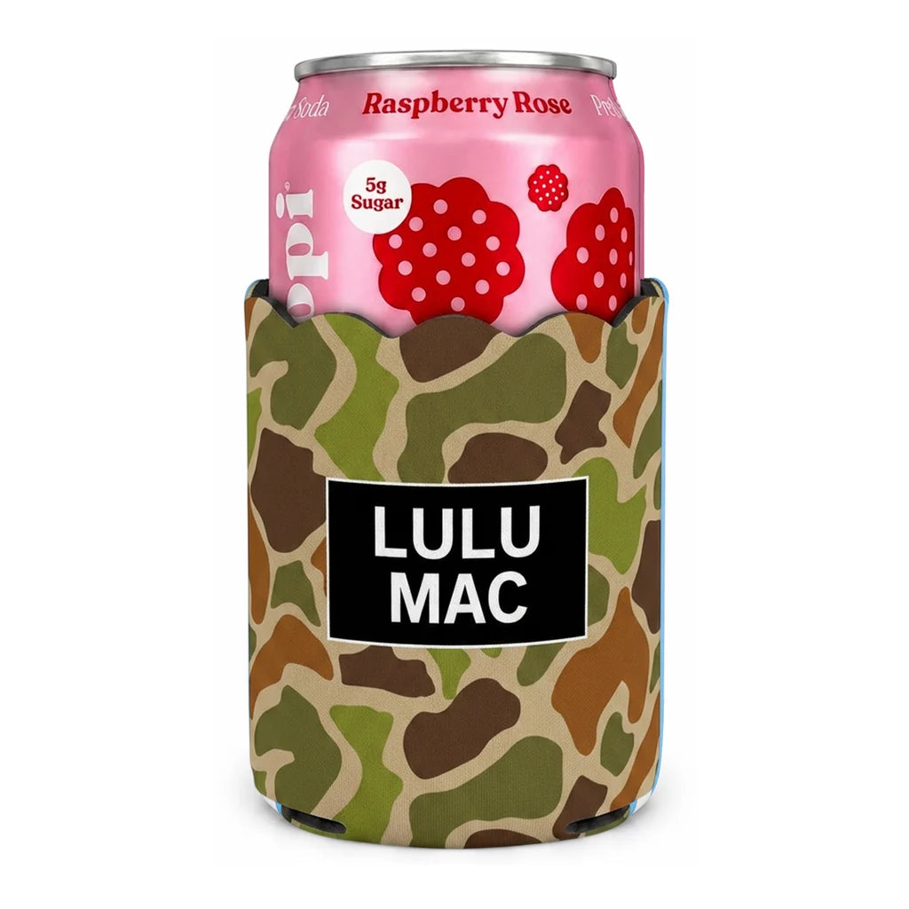 Lulu Mac Camo Koozie