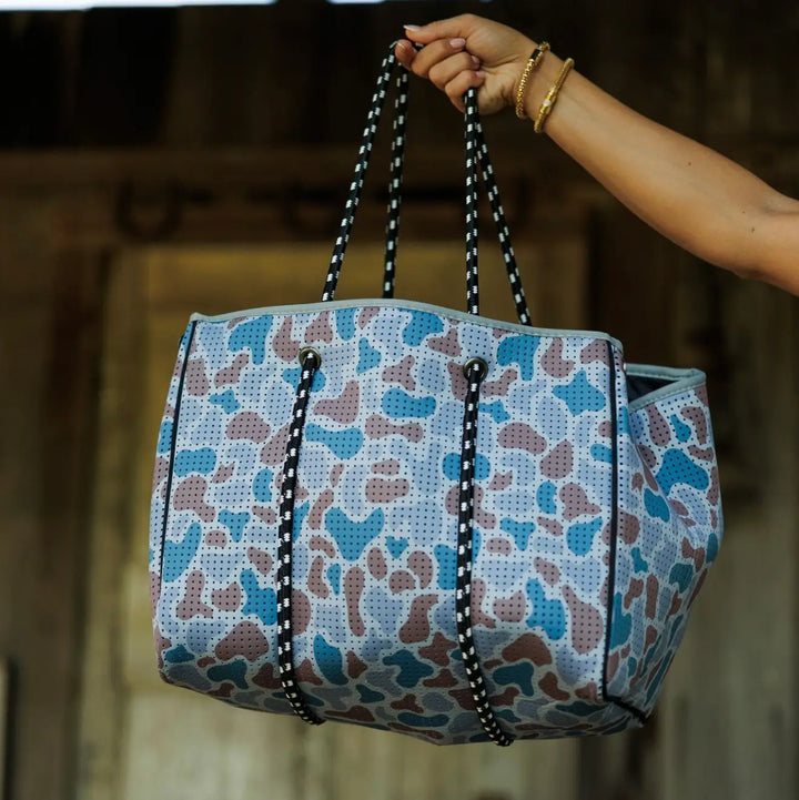 Camo Large Tote Bag