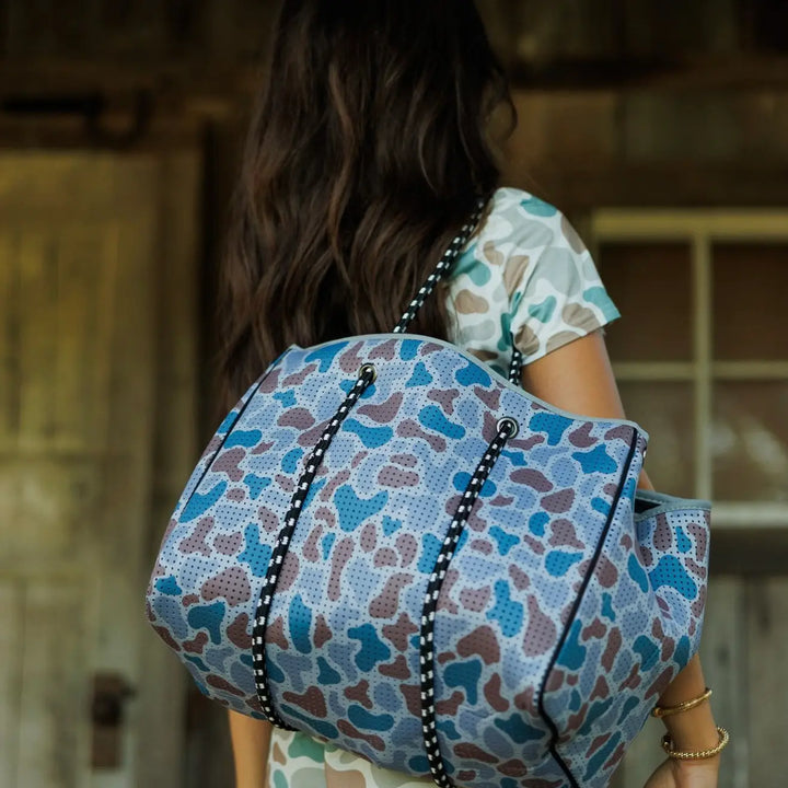 Camo Large Tote Bag