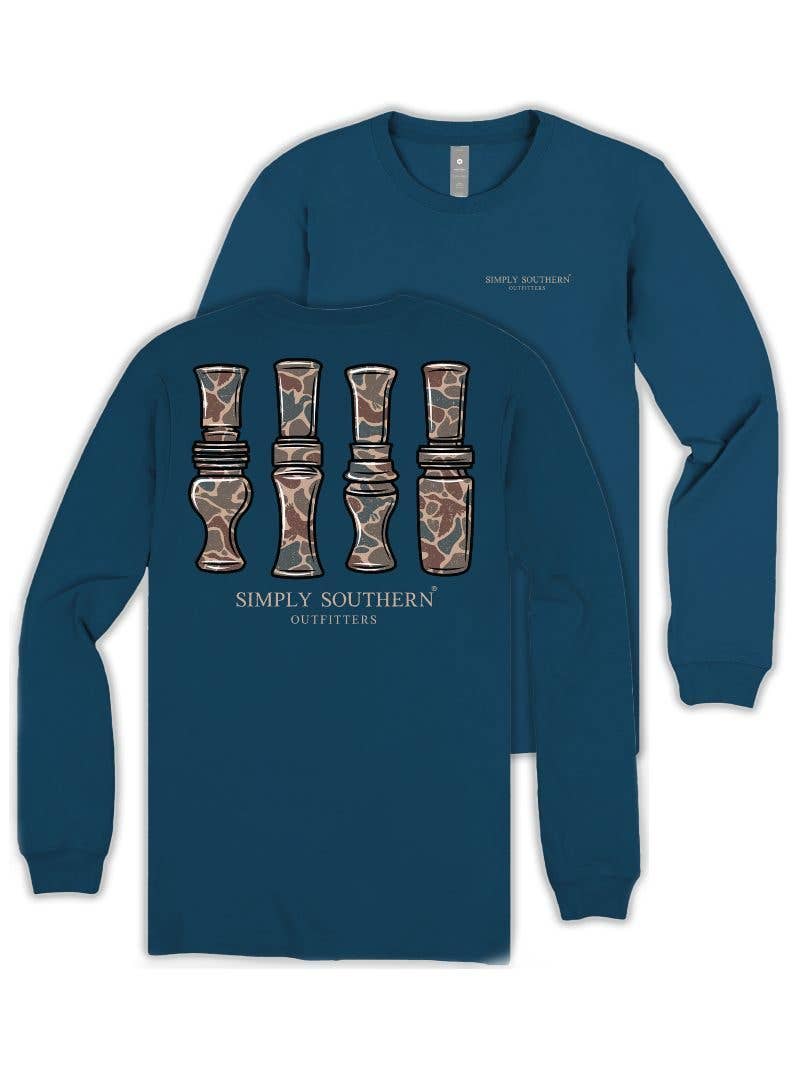 Simply Southern Blue Duck Call Long Sleeve