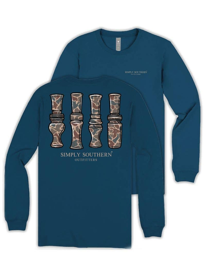 Simply Southern Blue Duck Call Long Sleeve
