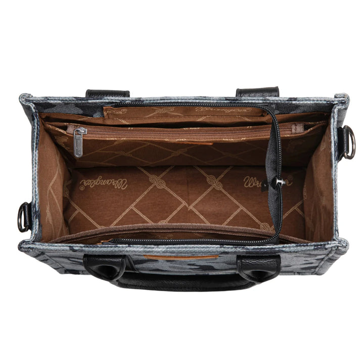 Wrangler Camo Tote/Crossbody
