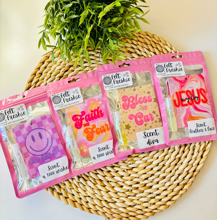 Christian Girl Felt Freshies Freshie Air Freshener
