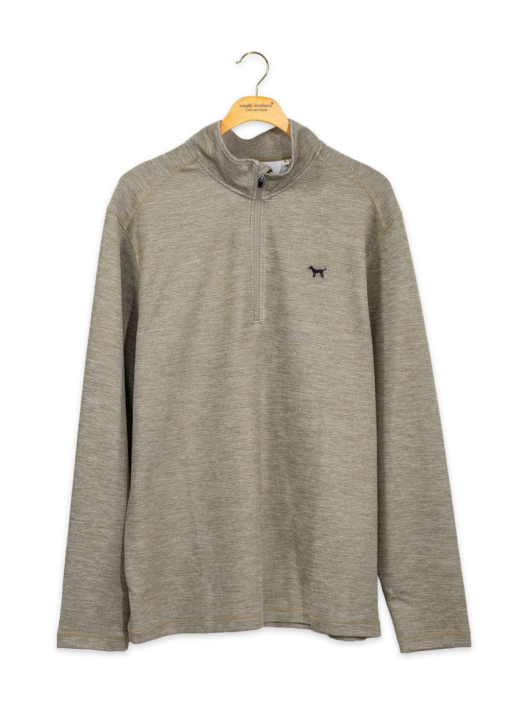 Simply Southern Green quarter-Zip